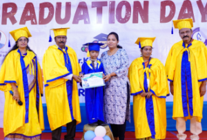 Dr. Kishore's Ratnam School graduation day.