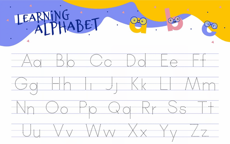 Letter formation for kids