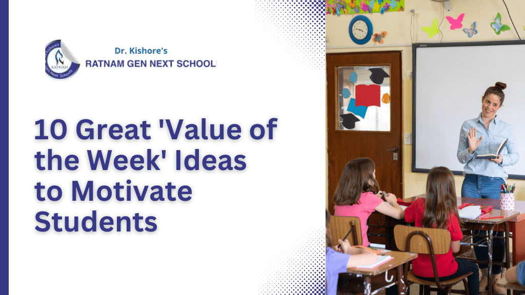 Value of the week ideas to motivate students